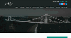 Desktop Screenshot of edge-tax.com